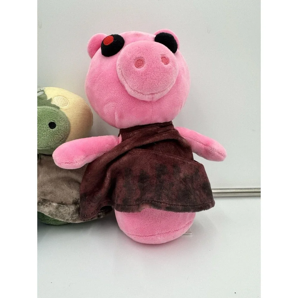 ROBLOX Piggy, Clowny, Zompiggy Plush Stuffed Toy Lot of 3‎ Piggy Missing Tag